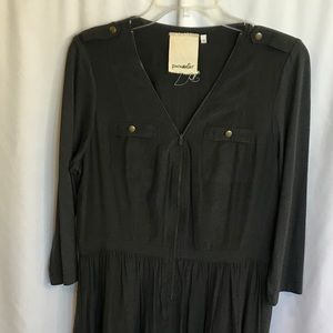 Anthropologie Parameter DArme Zip Front Dress